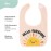 The Peanutshell Baby Boy or Girl Terry Bibs Set of 10-100% Cotton, Soft, Absorbent Baby Bibs, Unisex Toddler Boy or Girl Set, Newborn & Infant - Sunshine