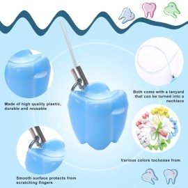 30 Pcs Lost Teeth Saver Necklace Baby Milk Tooth Storage Box Tooth Necklace for Lost Teeth Organizer Baby Teeth Saver Box Tooth Fairy Bag Toddler Teeth Case with Necklace Case 30 Pcs Lost Teeth Saver Necklace Baby Milk Tooth Storage Box Tooth Necklace for Lost Teeth Organizer Baby Teeth Saver Box Tooth Fairy Bag Toddler Teeth Case with Necklace Case