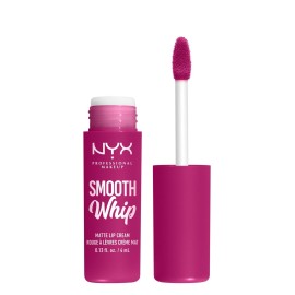 NYX PROFESSIONAL MAKEUP Smooth Whip Matte Lip Cream, Long Lasting, Moisturizing, Vegan Liquid Lipstick - Bday Frosting (Violet Red) NYX PROFESSIONAL MAKEUP Smooth Whip Matte Lip Cream, Long Lasting, Moisturizing, Vegan Liquid Lipstick - Bday Frosting (Violet Red)