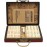 Florauspicious Chinese Mahjong Set, Traditional Majong Sets Chinese with 146PCS 0.87 x 0.59 x 0.47 Mini Mahjong Tiles, 2PCS Dot Dice & 6.7 Wooden Carry Case for Travel, Family Gathering, Party