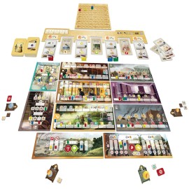 Capstone Games Rise, City Building Game, Ages 14+, 2-4 Players, 60 Mins