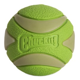 Chuckit! Max Glow Ultra Squeaker Ball, Medium (2.5 Inch Diameter), 1 Pack, for Breeds 20-60 lbs Chuckit! Max Glow Ultra Squeaker Ball, Medium (2.5 Inch Diameter), 1 Pack, for Breeds 20-60 lbs