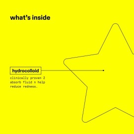 Starface Hydro-Stars BIG PACK, Hydrocolloid Pimple Patches, Absorb Fluid and Reduce Redness, Cute Star Shape, Cruelty-Free Skincare (96 Count)