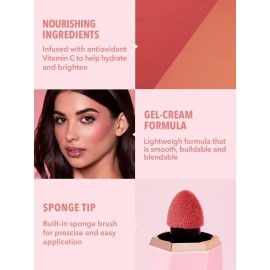 SHEGLAM Color Bloom Liquid Blush Makeup for Cheeks Matte Finish - Love Cake SHEGLAM Color Bloom Liquid Blush Makeup for Cheeks Matte Finish - Love Cake