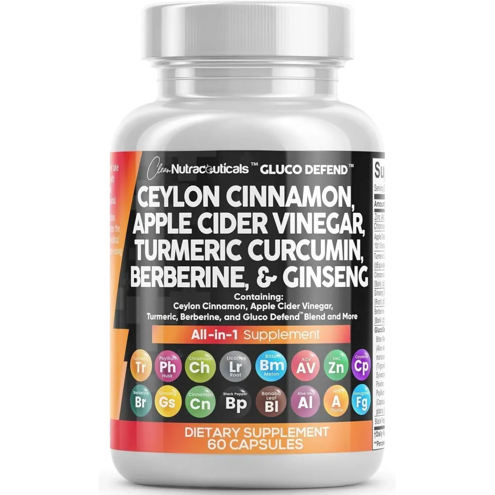 Clean Nutraceuticals Ceylon Cinnamon Turmeric Apple Cider Vinegar Ginseng Berberine Plus Bitter Melon Gymnema Milk Thistle Fenugreek Clean Nutraceuticals Ceylon Cinnamon Turmeric Apple Cider Vinegar Ginseng Berberine Plus Bitter Melon Gymnema Milk Thistle Fenugreek