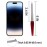 Nail File (6 Pcs), Metal Nail Files for Natural Nails Made of Stainless Steel with Sharp Pointed Tip Non Slip Handle, Double Sided Sapphire Grit Fingernails Filers Sword Brown