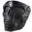 crossbody Airsoft Skull Full Face Tactical Masks with PC Lens Eye Protection for CS Survival Games Shooting Cosplay Movie Paintball Halloween Scary Masks,Motorcycle Goggles Mask, Black, 19cmx18cm