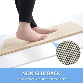 Hargiis Non Slip Bathtub Mat, Anti Slip Shower Mat, Fast Drying Bath Tub Mats, Foot Scrubber Mat, Anti Slip Mat for Tub, Floor,Bathroom, Home, Kitchen, Hotel (Beige 24x16 Inch) Hargiis Non Slip Bathtub Mat, Anti Slip Shower Mat, Fast Drying Bath Tub Mats, Foot Scrubber Mat, Anti Slip Mat for Tub, Floor,Bathroom, Home, Kitchen, Hotel (Beige 24x16 Inch)