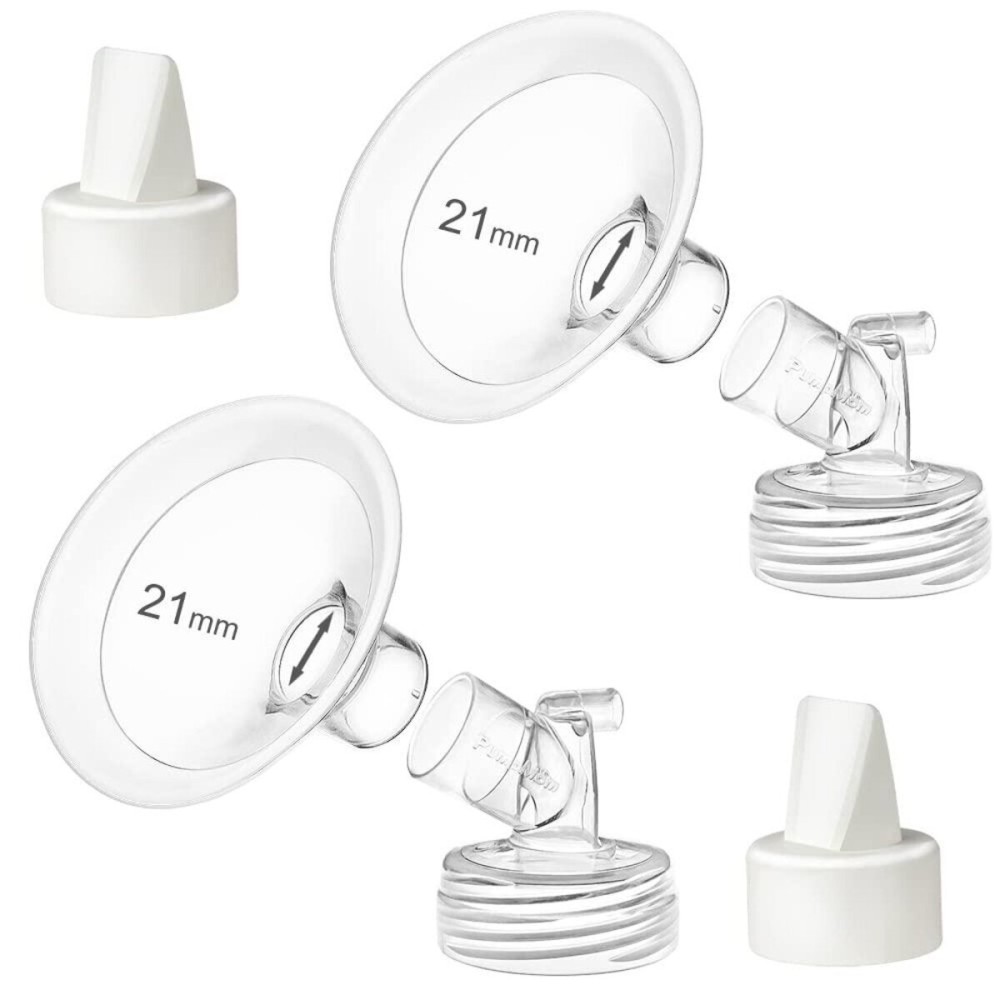 PumpMom-us 21mm Flanges Compatible with Spectra S2 Spectra S1 9 Plus Breastpumps Accessories, Replacement Breast Shield for Spectra Pump Parts and Spectra Flange PumpMom-us 21mm Flanges Compatible with Spectra S2 Spectra S1 9 Plus Breastpumps Accessories, Replacement Breast Shield for Spectra Pump Parts and Spectra Flange