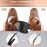 Heat Cap for Deep Conditioning, Ingeware Thermal Cap for Hair Steamer Cap for Natural Hair Portable Electric Heat Hair Spa Cap for Home Use Pattern (Solid Black)