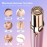 Facial Hair Remover for Women- as Seen on TV Painless Face Shaver -Mini Hair Remover, Electric Razor Shaver Portable Bikini Epilator for Lips, Chin, Armpit, Peach Fuzz, Fingers, Neck, Cheek(Rose Gold)