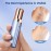 Facial Hair Remover for Women- as Seen on TV Painless Face Shaver -Mini Hair Remover, Electric Razor Shaver Portable Bikini Epilator for Lips, Chin, Armpit, Peach Fuzz, Fingers, Neck, Cheek(Blue)