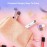 Facial Hair Remover for Women- as Seen on TV Painless Face Shaver -Mini Hair Remover, Electric Razor Shaver Portable Bikini Epilator for Lips, Chin, Armpit, Peach Fuzz, Fingers, Neck, Cheek (White