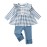 18 Months Girl Clothes Toddler Baby Girl Outfits Floral Shirt Top Purple Pants Fall Winter Little Girl Clothes 2T Outfit for Girl 18-24 Months