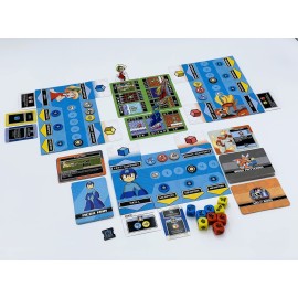 Mega Man - Adventure Board Game by KESS for Players 1-4, Indoor Fun, Ages 14 and Up, Action Themed Game for Adults and Teens, Average Playtime 45 Mins, Cooperative Strategy Board Games Mega Man - Adventure Board Game by KESS for Players 1-4, Indoor Fun, Ages 14 and Up, Action Themed Game for Adults and Teens, Average Playtime 45 Mins, Cooperative Strategy Board Games