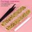 Belleboost Gold Nail Charms and Gems, Half Round Flatback Pearl Nail Charms, Nail Pearls Rhinestones Kit Gold Beads for Nails with Pickup Pencil and Tweezer for DIY Nail Art, Face Makeup and Crafting