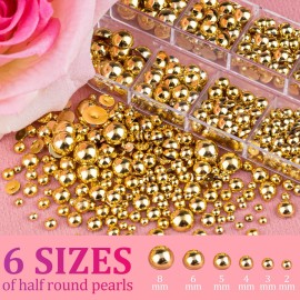 Belleboost Gold Nail Charms and Gems, Half Round Flatback Pearl Nail Charms, Nail Pearls Rhinestones Kit Gold Beads for Nails with Pickup Pencil and Tweezer for DIY Nail Art, Face Makeup and Crafting Belleboost Gold Nail Charms and Gems, Half Round Flatback Pearl Nail Charms, Nail Pearls Rhinestones Kit Gold Beads for Nails with Pickup Pencil and Tweezer for DIY Nail Art, Face Makeup and Crafting