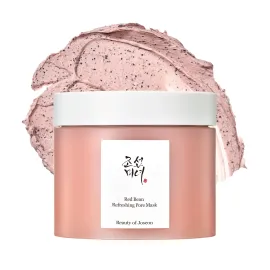 Beauty of Joseon Red Bean Pore Refreshing Mask Mud Cream Hydrating Wash Off Pack, Pore Cleansing Exfoliator, Korean Skin Care for Men and Women 140ml, 4.73 fl.oz Beauty of Joseon Red Bean Pore Refreshing Mask Mud Cream Hydrating Wash Off Pack, Pore Cleansing Exfoliator, Korean Skin Care for Men and Women 140ml, 4.73 fl.oz