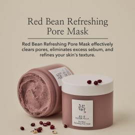 Beauty of Joseon Red Bean Pore Refreshing Mask Mud Cream Hydrating Wash Off Pack, Pore Cleansing Exfoliator, Korean Skin Care for Men and Women 140ml, 4.73 fl.oz Beauty of Joseon Red Bean Pore Refreshing Mask Mud Cream Hydrating Wash Off Pack, Pore Cleansing Exfoliator, Korean Skin Care for Men and Women 140ml, 4.73 fl.oz