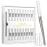 Dermaplaning Tool for Face Exfoliation, with 20 Replaceable Blades, Facial Shaver/Eyebrow Razor, Peach Fuzz Removal Eyebrow Shaper for Women, Easy to Use Dermaplaner Help Exfoliate and Smooth Skin