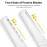Dermaplaning Tool for Face Exfoliation, with 20 Replaceable Blades, Facial Shaver/Eyebrow Razor, Peach Fuzz Removal Eyebrow Shaper for Women, Easy to Use Dermaplaner Help Exfoliate and Smooth Skin