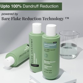Bare Anatomy Expert Anti-Dandruff Shampoo Targets Oily Scalp And Sheds Dry Flakes Clears away dandruff flakes Relieves from excessive oil 8.4 Ounce Bare Anatomy Expert Anti-Dandruff Shampoo Targets Oily Scalp And Sheds Dry Flakes Clears away dandruff flakes Relieves from excessive oil 8.4 Ounce