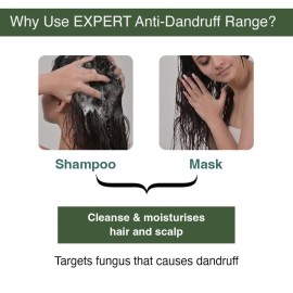 Bare Anatomy Expert Anti-Dandruff Shampoo Targets Oily Scalp And Sheds Dry Flakes Clears away dandruff flakes Relieves from excessive oil 8.4 Ounce Bare Anatomy Expert Anti-Dandruff Shampoo Targets Oily Scalp And Sheds Dry Flakes Clears away dandruff flakes Relieves from excessive oil 8.4 Ounce