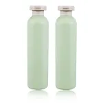 UMETASS 8.8oz Squeeze Bottles with Flip Cap, Refillable Plastic Travel Bottles for Creams, Lotion, Shampoo, Conditioner (2 Pcs)