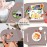 Silicone Placemat for Baby, Silicone Baby Toddlers Non-Slip Tablemats Stain Resistant Anti-Skid Reusable Dishwasher Safe Table Mats, Portable Food Mat Travel, Gray
