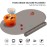 Silicone Placemat for Baby, Silicone Baby Toddlers Non-Slip Tablemats Stain Resistant Anti-Skid Reusable Dishwasher Safe Table Mats, Portable Food Mat Travel, Gray