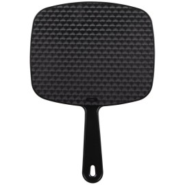 ForPro Professional Collection Premium Hand Mirror with Handle, 6.3 W x 9.6 L, Multi-Purpose Handheld Mirror with Distortion-Free Reflection, Black ForPro Professional Collection Premium Hand Mirror with Handle, 6.3 W x 9.6 L, Multi-Purpose Handheld Mirror with Distortion-Free Reflection, Black