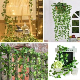 CQURE 14 Pack 98Ft Artificial Ivy Garland,Ivy Garland Fake Vines UV Resistant Green Leaves Fake Plants Hanging Vines for Home Kitchen Wedding Party Garden Wall Room Decor CQURE 14 Pack 98Ft Artificial Ivy Garland,Ivy Garland Fake Vines UV Resistant Green Leaves Fake Plants Hanging Vines for Home Kitchen Wedding Party Garden Wall Room Decor