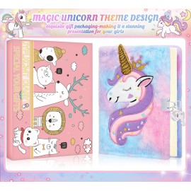 Fluffy Diary with Lock for girls, 6 7 8 year old girl birthday gifts, Princess Diaries Girls diary journals, Back to School Supplies Notebook, Birthday Christmas Gifts for daughter granddaughter niece Fluffy Diary with Lock for girls, 6 7 8 year old girl birthday gifts, Princess Diaries Girls diary journals, Back to School Supplies Notebook, Birthday Christmas Gifts for daughter granddaughter niece