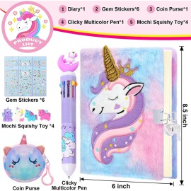 Fluffy Diary with Lock for girls, 6 7 8 year old girl birthday gifts, Princess Diaries Girls diary journals, Back to School Supplies Notebook, Birthday Christmas Gifts for daughter granddaughter niece Fluffy Diary with Lock for girls, 6 7 8 year old girl birthday gifts, Princess Diaries Girls diary journals, Back to School Supplies Notebook, Birthday Christmas Gifts for daughter granddaughter niece