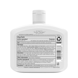Neutrogena Scalp Therapy Anti-Dandruff Shampoo for Scalp Build-up Control, 2.5% salicylic acid, with Apple Cider Vinegar Fragrance, 12 fl oz Neutrogena Scalp Therapy Anti-Dandruff Shampoo for Scalp Build-up Control, 2.5% salicylic acid, with Apple Cider Vinegar Fragrance, 12 fl oz