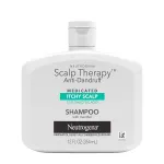Neutrogena Scalp Therapy Anti-Dandruff Shampoo for Itchy Scalp, 2.5% salicylic acid with Peppermint Fragrance, 12 fl oz