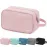 Narwey Travel Toiletry Bag for Women Traveling Dopp Kit Travel Bag for Toiletries Cosmetic Bag Makeup Bag Medicine Bag for Traveling (Pink)