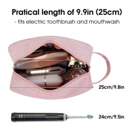 Narwey Travel Toiletry Bag for Women Traveling Dopp Kit Travel Bag for Toiletries Cosmetic Bag Makeup Bag Medicine Bag for Traveling (Pink) Narwey Travel Toiletry Bag for Women Traveling Dopp Kit Travel Bag for Toiletries Cosmetic Bag Makeup Bag Medicine Bag for Traveling (Pink)