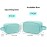 Narwey Travel Toiletry Bag for Women Traveling Dopp Kit Makeup bag Organizer for Toiletries Accessories Cosmetics (Mint Green)