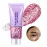 Go Ho Pink Face Body Glitter Gel,Singer Concerts Pink Face Paint Makeup Holographic Chunky Sequins Glitters for Lip/Hair/Nails,Music Disco Outfit for Woman,Festival Rave Accessories,52g