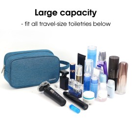 Narwey Travel Toiletry Bag for Women Traveling Dopp Kit Men Travel Bag for Toiletries Cosmetic Bag Makeup Bag Medicine Bag for Traveling (Navy Blue) Narwey Travel Toiletry Bag for Women Traveling Dopp Kit Men Travel Bag for Toiletries Cosmetic Bag Makeup Bag Medicine Bag for Traveling (Navy Blue)