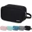 Narwey Travel Toiletry Bag for Women Traveling Dopp Kit Men Travel Bag for Toiletries Cosmetic Bag Makeup Bag Medicine Bag for Traveling (Black)