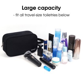 Narwey Travel Toiletry Bag for Women Traveling Dopp Kit Men Travel Bag for Toiletries Cosmetic Bag Makeup Bag Medicine Bag for Traveling (Black) Narwey Travel Toiletry Bag for Women Traveling Dopp Kit Men Travel Bag for Toiletries Cosmetic Bag Makeup Bag Medicine Bag for Traveling (Black)