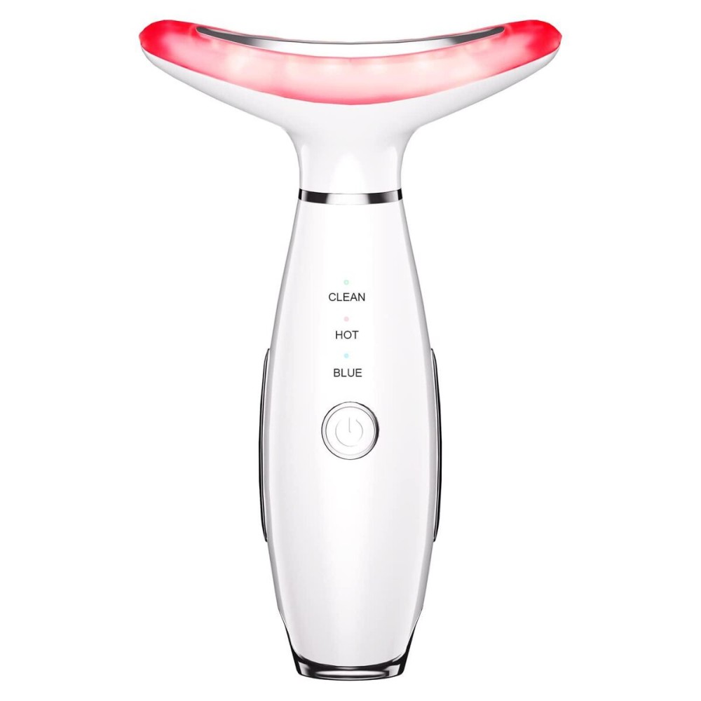 3-in-1 Beauty Massager for Face and Neck, Based on Triple Action LED, Thermal, and Vibration Technologies for Skin Care,Improve,Firm,Tightening and Smooth 3-in-1 Beauty Massager for Face and Neck, Based on Triple Action LED, Thermal, and Vibration Technologies for Skin Care,Improve,Firm,Tightening and Smooth