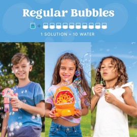 JOYIN 32 oz Bubble Solution Refills (Close to 1L/ 2.5 Gallon), Concentrated Solution for Bubble Machine, Wands, Blower, Easter (Purple) JOYIN 32 oz Bubble Solution Refills (Close to 1L/ 2.5 Gallon), Concentrated Solution for Bubble Machine, Wands, Blower, Easter (Purple)