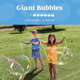 JOYIN 32 oz Bubble Solution Refills (Close to 1L/ 2.5 Gallon), Concentrated Solution for Bubble Machine, Wands, Blower, Easter (Purple) JOYIN 32 oz Bubble Solution Refills (Close to 1L/ 2.5 Gallon), Concentrated Solution for Bubble Machine, Wands, Blower, Easter (Purple)