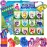 Potty Time Adventures Toddler Potty Training Chart by Lil ADVENTS - 14 Wooden Stacking Blocks / Prizes, Potty Training Advent Game - Behavior Reward Chart, Stickers & Activity Board - My Little Pony