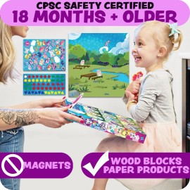 Potty Time Adventures Toddler Potty Training Chart by Lil ADVENTS - 14 Wooden Stacking Blocks / Prizes, Potty Training Advent Game - Behavior Reward Chart, Stickers & Activity Board - My Little Pony Potty Time Adventures Toddler Potty Training Chart by Lil ADVENTS - 14 Wooden Stacking Blocks / Prizes, Potty Training Advent Game - Behavior Reward Chart, Stickers & Activity Board - My Little Pony