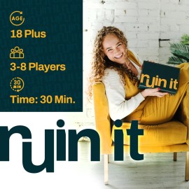 Adult Party Board Game Ruin IT Hilariously Funny Game for Ages 18 + Adult Party Board Game Ruin IT Hilariously Funny Game for Ages 18 +
