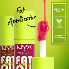 NYX PROFESSIONAL MAKEUP Fat Oil Lip Drip, Moisturizing Lip Oil Gloss, Vegan Tinted Formula, Up to 12 HR Hydration - Missed Call (Sheer Pink) NYX PROFESSIONAL MAKEUP Fat Oil Lip Drip, Moisturizing Lip Oil Gloss, Vegan Tinted Formula, Up to 12 HR Hydration - Missed Call (Sheer Pink)